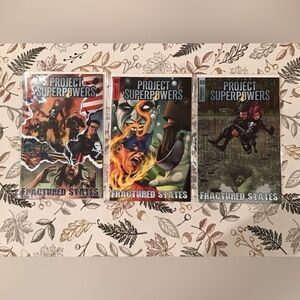 Project Superpowers Fractured States Comic Set